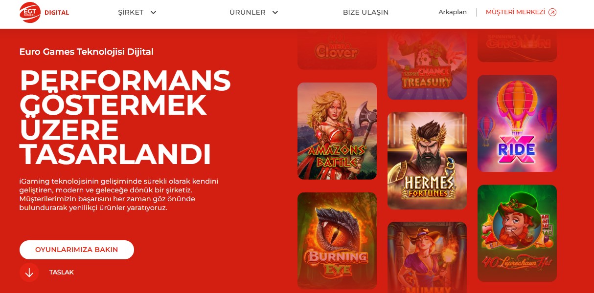 PrimeBahis EGT Digital Sağlayıcısı Oyunları
